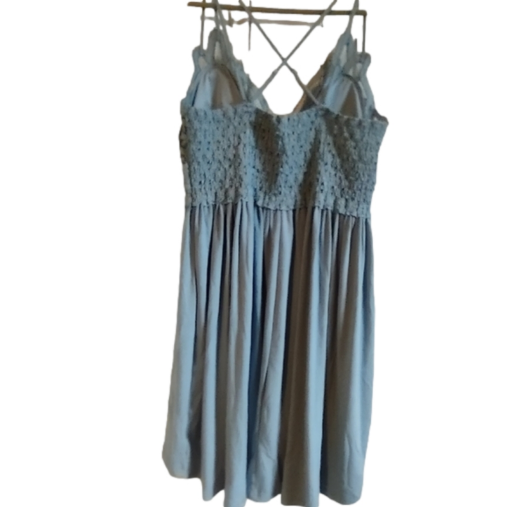 Crochet Lace High Low Cami Top Size Large - Picture 4 of 11